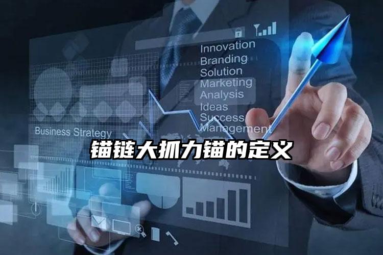 锚链大抓力锚的定义