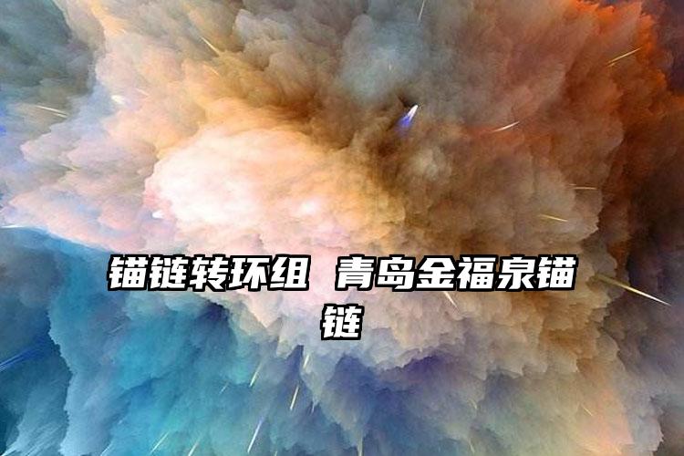 锚链转环组 青岛金福泉锚链