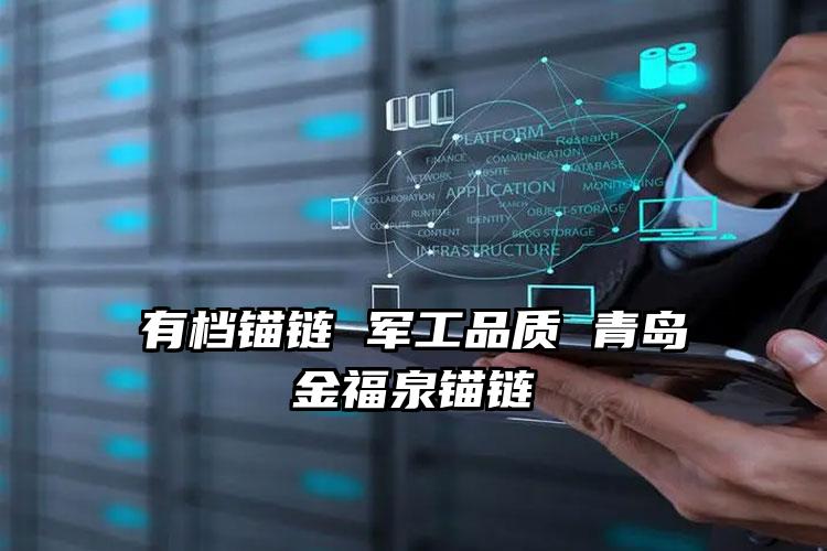 有档锚链 军工品质 青岛金福泉锚链